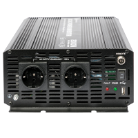 WATTSTUNDE® 2000 W / 4000 W 24 V Sinus Spannungswandler WS24/2000SI